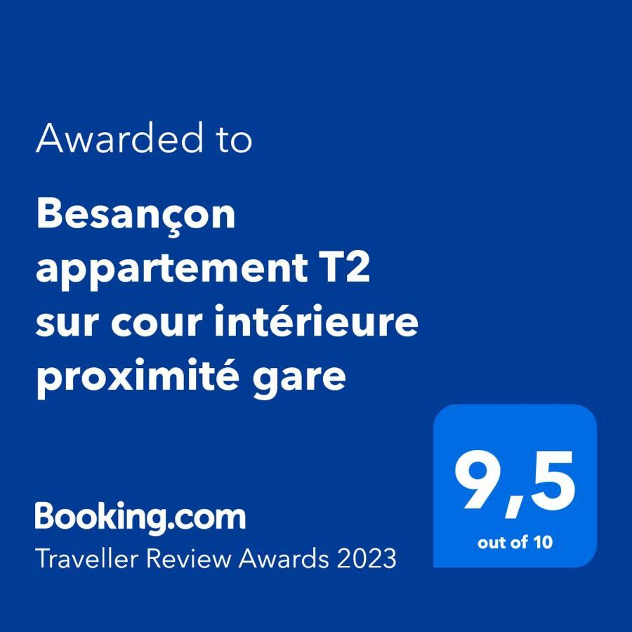 Besancon Appartement T2 Sur Cour Interieure Proximite Gare 外观 照片